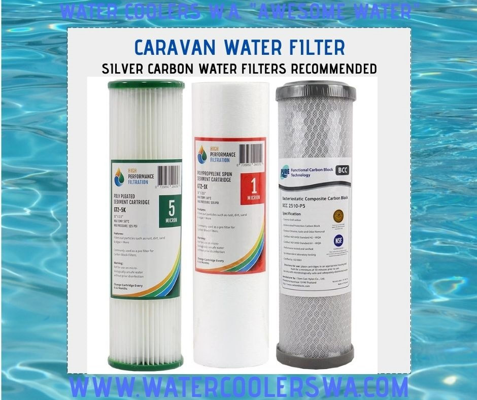TRIPLE CARAVAN WATER FILTER SYSTEM